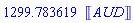 1299.783619*Units:-Unit(AUD)