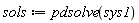 sols := pdsolve(sys1)