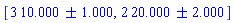 [3*INTERVAL(9 .. 11), 2*INTERVAL(18 .. 22)]