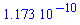 0.1173e-9