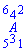 `#mscripts(mi("A"),mrow(mn("1")),mrow(mn("2")),mrow(mn("3")),mrow(mn("4")),mrow(mn("5")),mrow(mn("6")))`