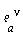 "`&efr;`[a]^(nu)"