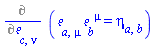 %diff(Physics:-Tetrads:-e_[a, mu]*Physics:-Tetrads:-e_[b, `~mu`] = Physics:-Tetrads:-eta_[a, b], Physics:-Tetrads:-e_[c, nu])
