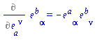 %diff(Physics:-Tetrads:-e_[`~b`, alpha], Physics:-Tetrads:-e_[a, `~nu`]) = -Physics:-Tetrads:-e_[`~a`, alpha]*Physics:-Tetrads:-e_[`~b`, nu]