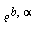 "`&efr;`[]^(b,alpha)"