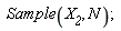 Sample(X__2, N)