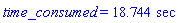 time_consumed = 18.744*sec