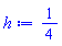 1/4
