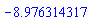 -8.976314317