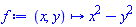 proc (x, y) options operator, arrow; x^2-y^2 end proc