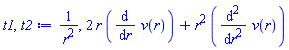 1/r^2, 2*r*(diff(v(r), r))+r^2*(diff(diff(v(r), r), r))