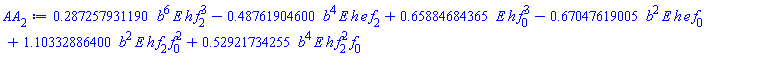 .287257931190*b^6*E*h*f[2]^3-.48761904600*b^4*E*h*e*f[2]+.65884684365*E*h*f[0]^3-.67047619005*b^2*E*h*e*f[0]+1.10332886400*b^2*E*h*f[2]*f[0]^2+.52921734255*b^4*E*h*f[2]^2*f[0]