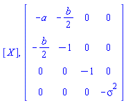 [X], Matrix(%id = 18446744078366166782)