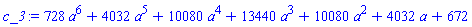 728*a^6+4032*a^5+10080*a^4+13440*a^3+10080*a^2+4032*a+672