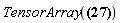 TensorArray(l[`~mu`]*(Physics[d_][mu](A[`~nu`](X), [X])+Physics[Christoffel][`~nu`, alpha, mu]*A[`~alpha`](X)))