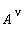 A^nu