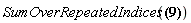SumOverRepeatedIndices(l[mu]*l[`~mu`])