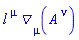 l[`~mu`]*Physics:-D_[mu](A[`~nu`](X), [X])