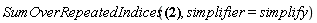 SumOverRepeatedIndices(Physics[Riemann][alpha, beta, mu, nu]*Physics[Riemann][`~alpha`, `~beta`, `~mu`, `~nu`], simplifier = simplify)