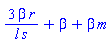 3*beta*r/(l*s)+beta+beta*m