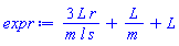 3*L*r/(m*l*s)+L/m+L