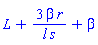 L+3*beta*r/(l*s)+beta