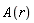 A(r)