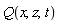 Q(x, z, t)
