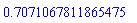 .7071067811865475