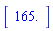 Vector(1, {(1) = 165.0})
