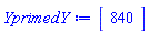 Vector(1, {(1) = 840})