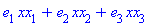 e[1]*xx[1]+e[2]*xx[2]+e[3]*xx[3]