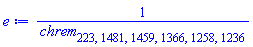 1/chrem[223, 1481, 1459, 1366, 1258, 1236]