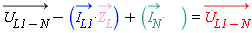 -`#mover(mi("I",mathcolor = "blue"),mo("&rarr;",mathcolor = "blue"))`[L1]*`#mover(mi("Z",mathcolor = "#ff99cc"),mo("&rarr;",mathcolor = "#ff99cc"))`[L]+`#mover(mi("I",mathcolor = "#339966"),mo("&rarr;",mathcolor = "#339966"))`[N]*`#mover(mi("Z",mathcolor = "#ff99cc"),mo("&rarr;",mathcolor = "#ff99cc"))`[L]+`#mover(mi("U"),mo("&rarr;"))`[L1-N] = `#mover(mi("U",mathcolor = "red"),mo("&rarr;",mathcolor = "red"))`[L1-N]