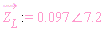 `#mover(mi("Z",mathcolor = "#ff99cc"),mo("&rarr;",mathcolor = "#ff99cc"))`[L] := `&angle;`(0.97e-1, 7.2)