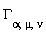 GAMMA[alpha, mu, nu]