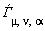 `&GJcy;`[mu, nu, alpha]