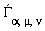 `&GJcy;`[alpha, mu, nu]