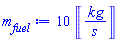 10*Units:-Unit(kg/s)