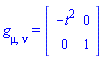 Physics:-g_[mu, nu] = Matrix(%id = 18446744078362563758)