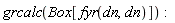 grcalc(Box[fyr(dn, dn)])