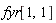fyr[1, 1]