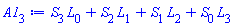 L[0]*S[3]+L[1]*S[2]+L[2]*S[1]+L[3]*S[0]
