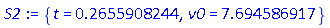 {t = .2655908244, v0 = 7.694586917}