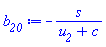 -s/(u__2+c)