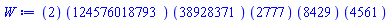 ``(2)*``(124576018793)*``(38928371)*``(2777)*``(8429)*``(4561)