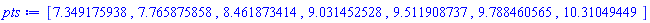 [7.349175938, 7.765875858, 8.461873414, 9.031452528, 9.511908737, 9.788460565, 10.31049449]