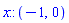 x::(RealRange(Open(-1), Open(0)))