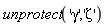 unprotect('gamma', 'Zeta')