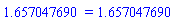 1.657047690 = 1.657047690